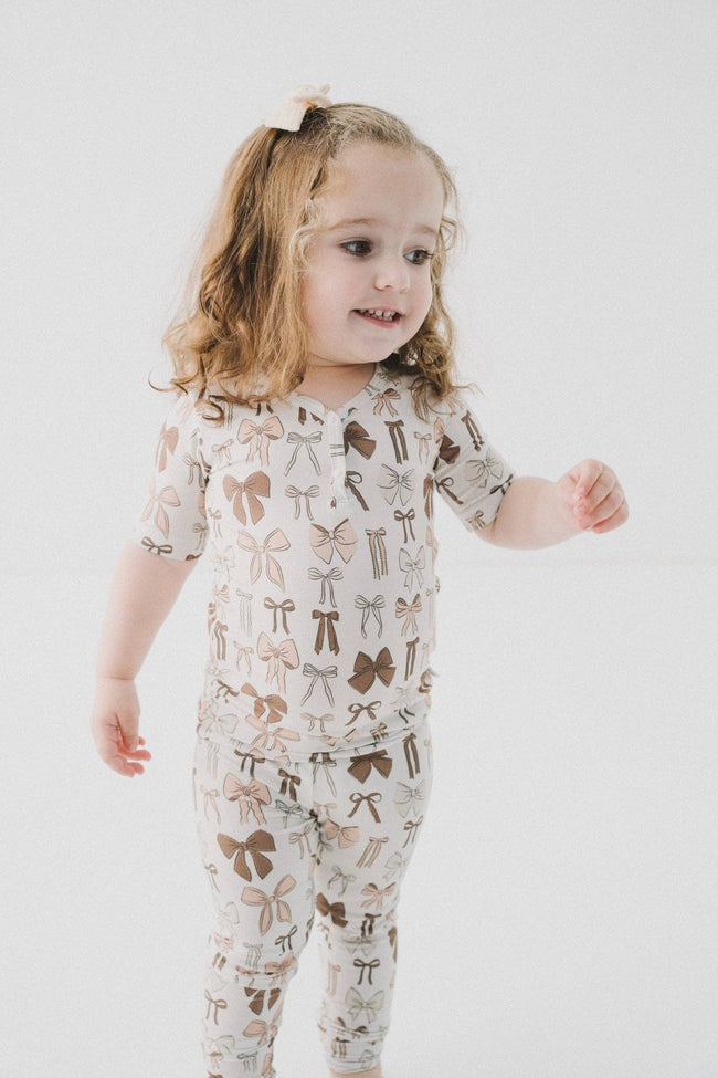 Bows 2pc Pajama Set