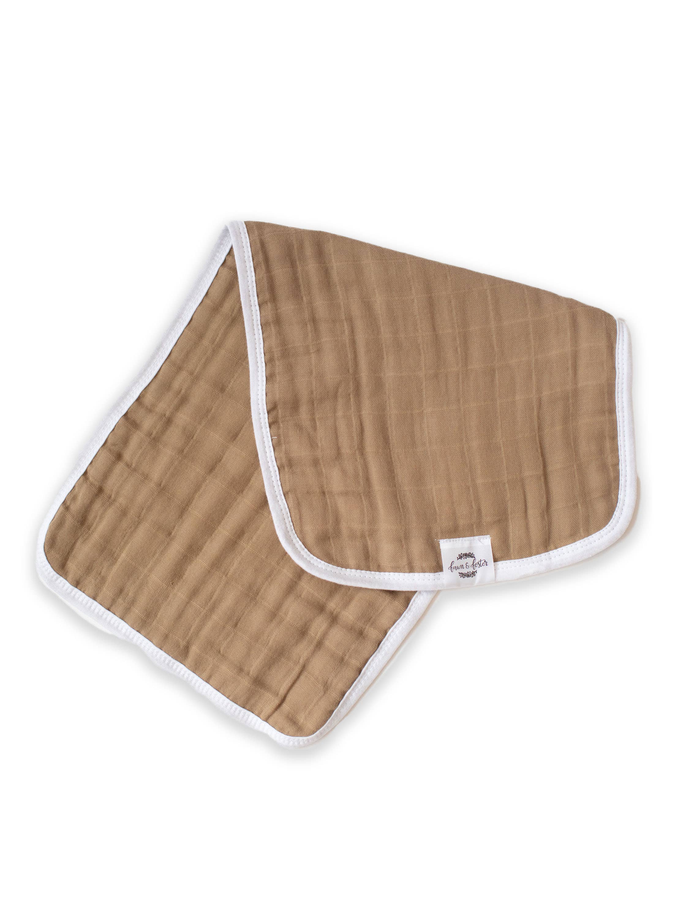 Organic Premium Oversized Absorbent Burp Cloths Haven