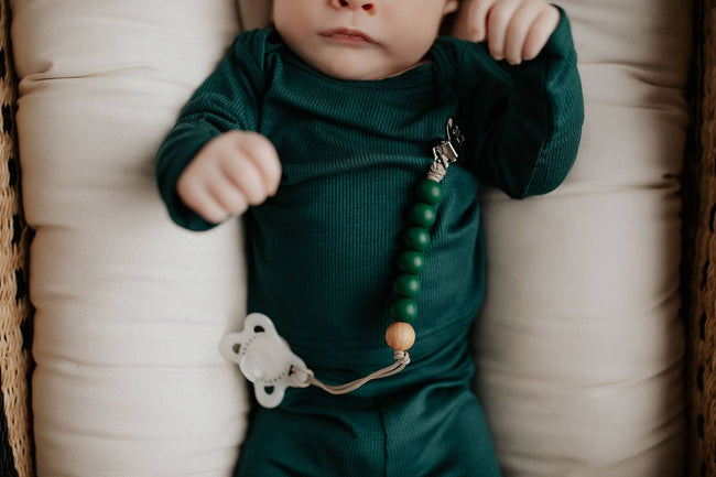 Ribbed Forest Green Jammies Kids Pjs & Lougewear