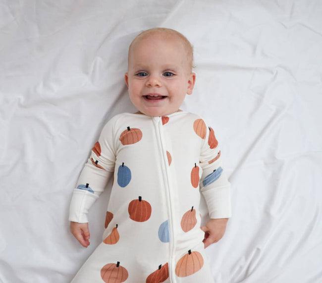Pumpkin Baby Bamboo Pajamas