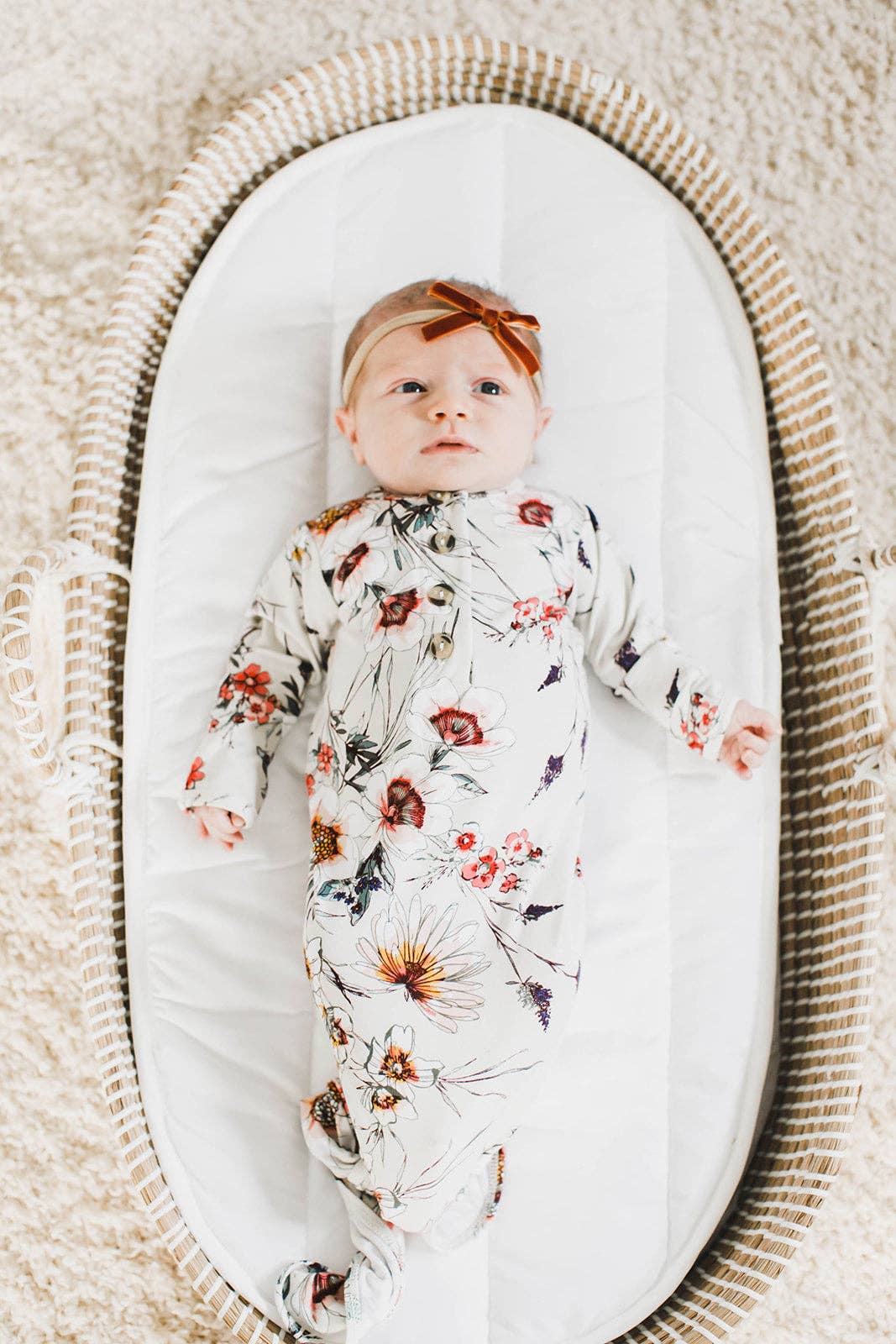 Nylon Headbands with Velvet Bows