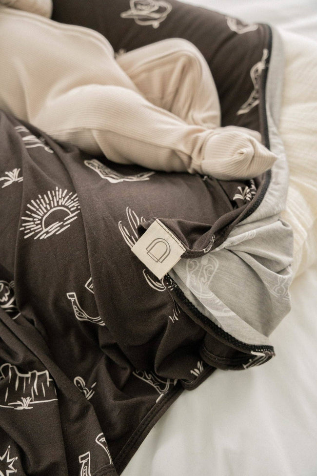 Western Stretch Swaddle Blanket