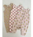 Strawberry Shortcake Checkerboard Organic Jumpsuit