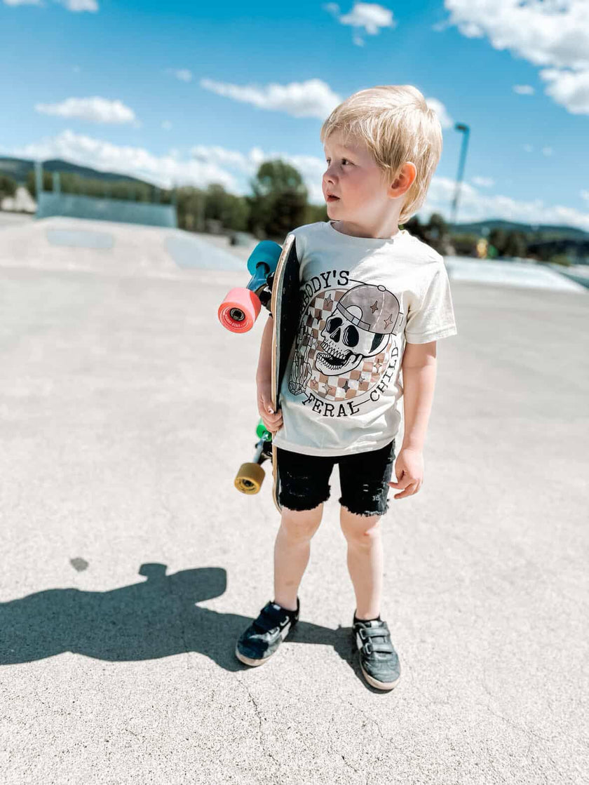 Somebody's Feral Child - 100% Cotton Tee