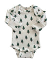 Organic Long Sleeve Trees Bodysuit