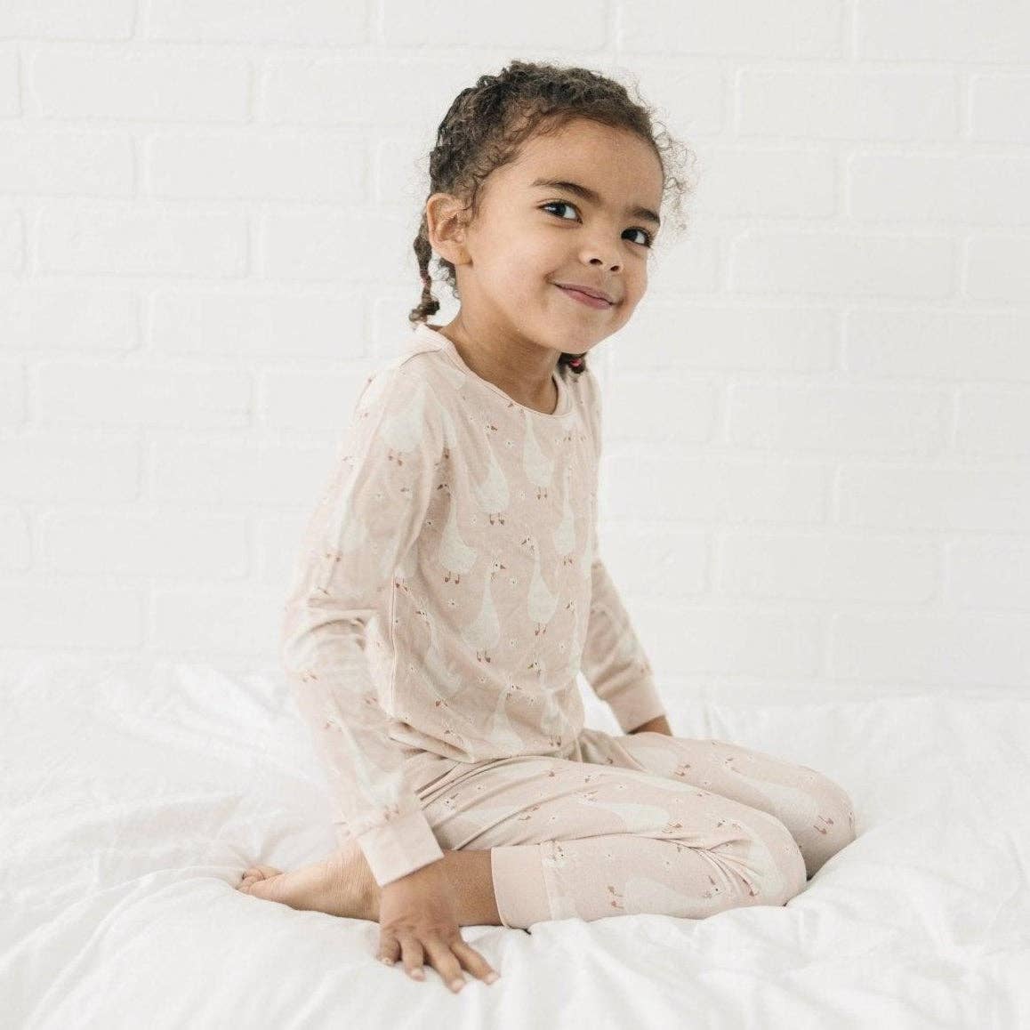 Silly Goose on the Loose Bamboo Jammies