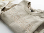 Mama Embroidered Sweatshirt—Sand