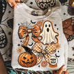 Vintage Halloween Bow Tee