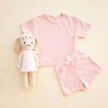 Organic Cotton Short Set | Blush
