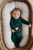 Ribbed Forest Green Jammies Kids Pjs & Lougewear