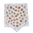 Carnelian Peaches Muslin Security Baby Blankie