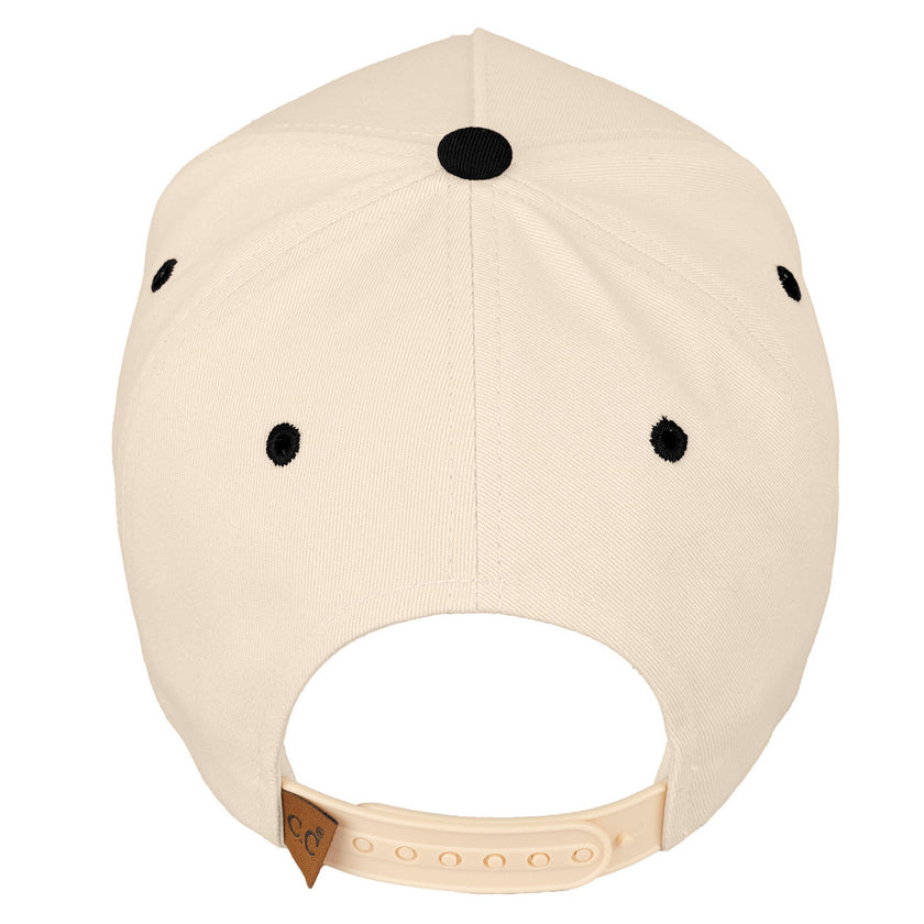 C.C DOG MOM Embroidered Two Tone Trucker Cap