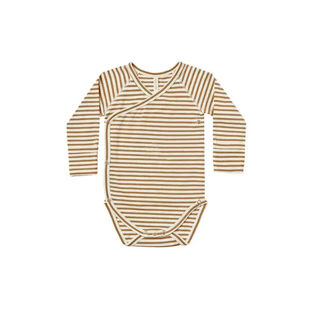 Unisex Long Sleeve Stripe Onesie