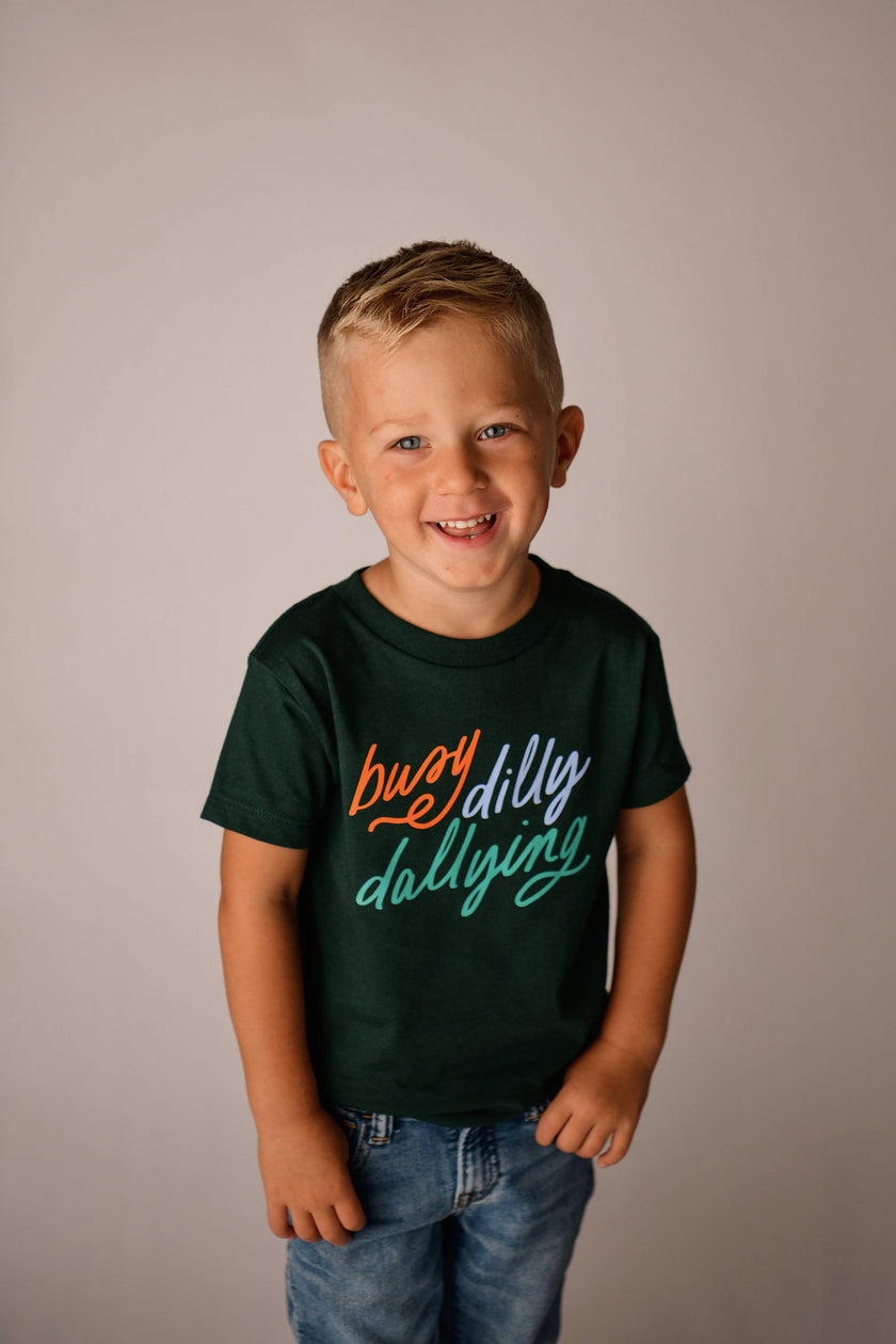 Busy Dilly Dallying Toddler + Youth Tee