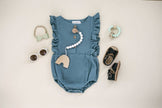 Seafoam Baby Romper