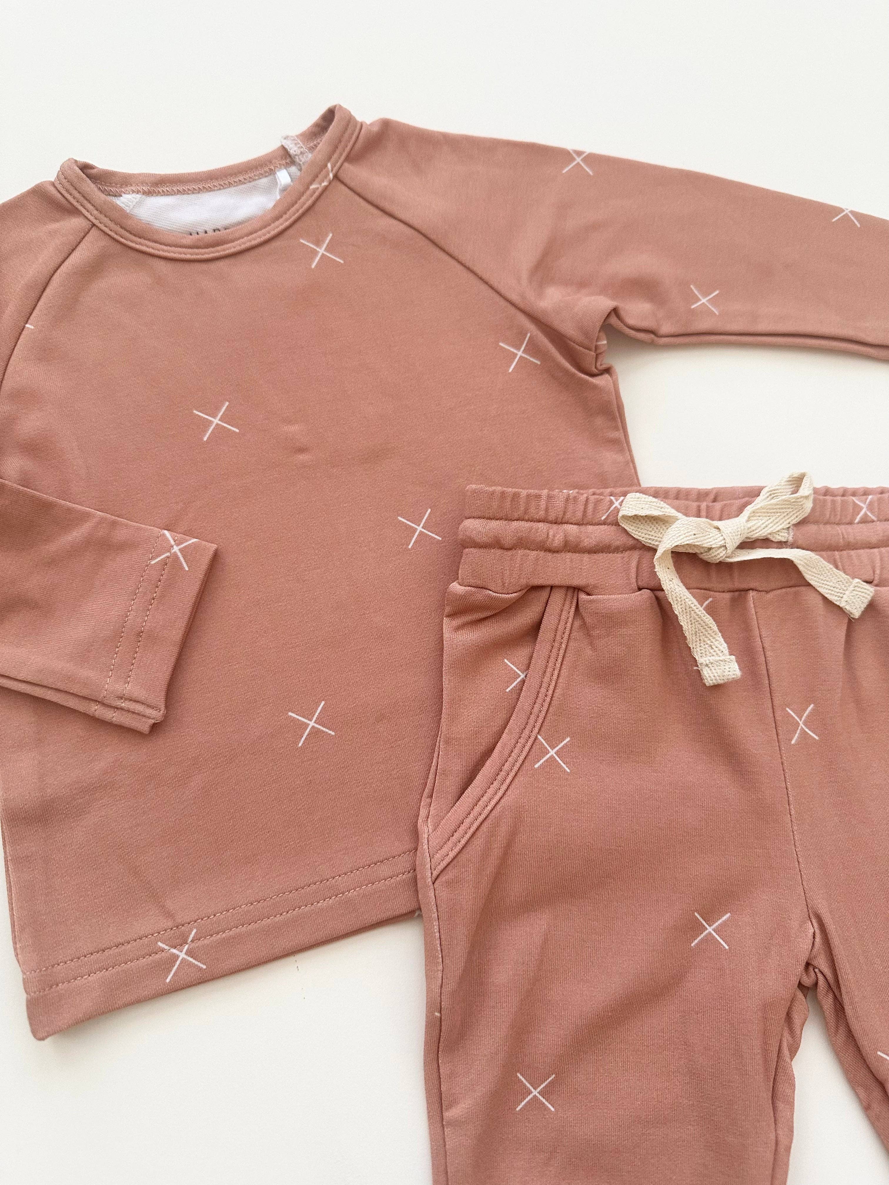 Bamboo Jogger Set - Caramel X’s