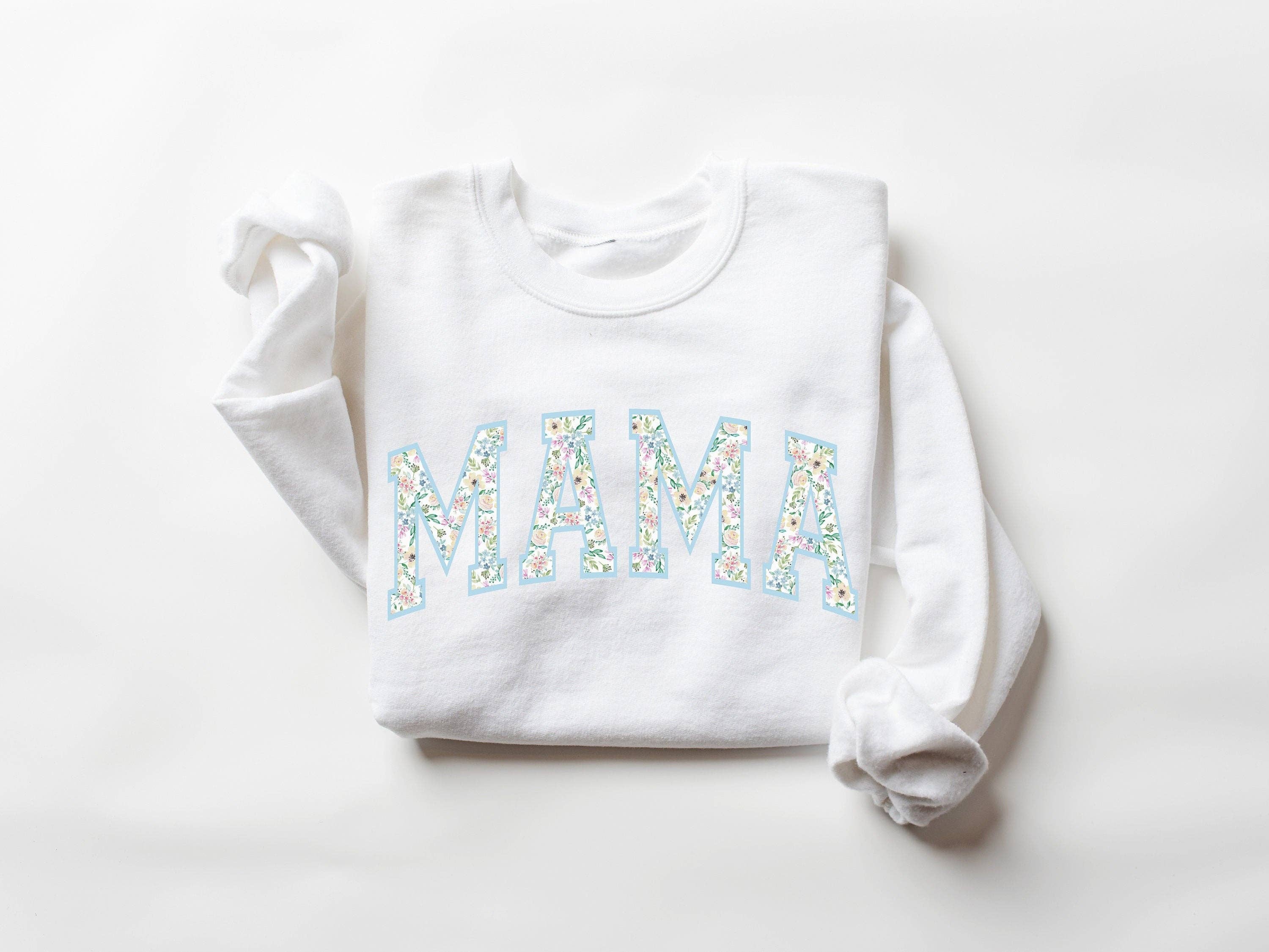 Floral Mama Crewneck Sweatshirt