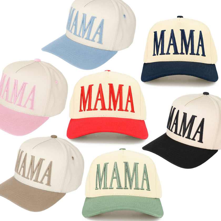 C.C MAMA Embroidered Snapback Trucker Hat