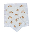 Longhorn Muslin Security Baby Blankie
