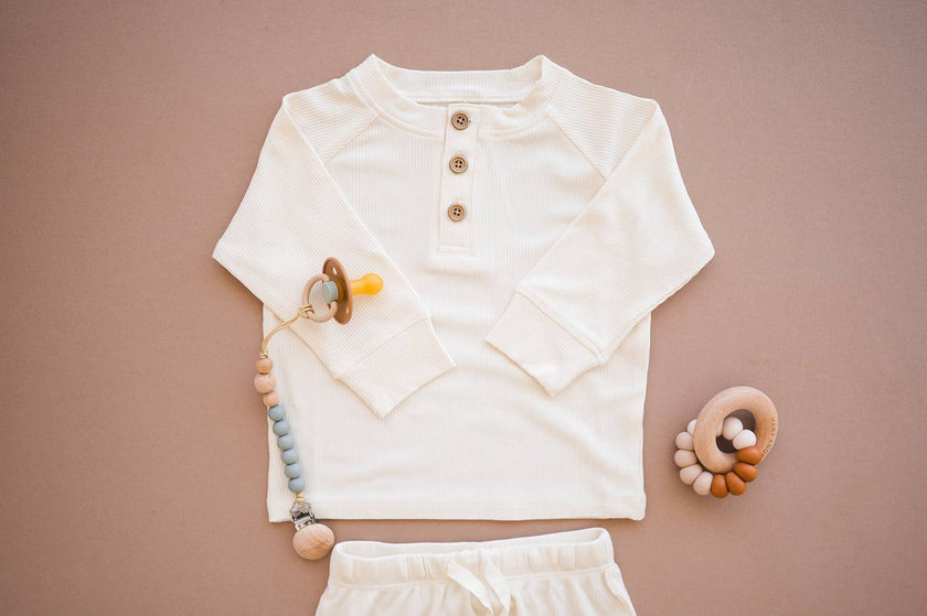 Long Sleeve Shirt - Cream