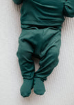 Ribbed Forest Green Jammies Kids Pjs & Lougewear