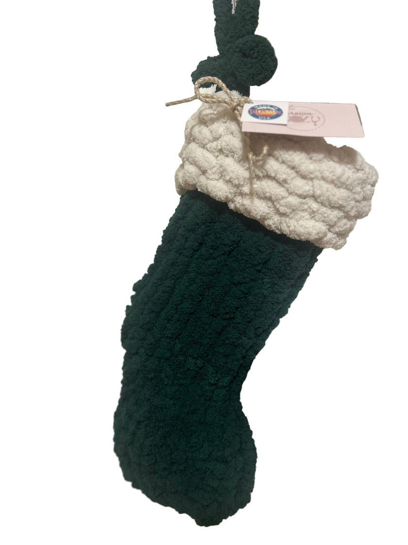 Grown Cozy Christmas Stocking