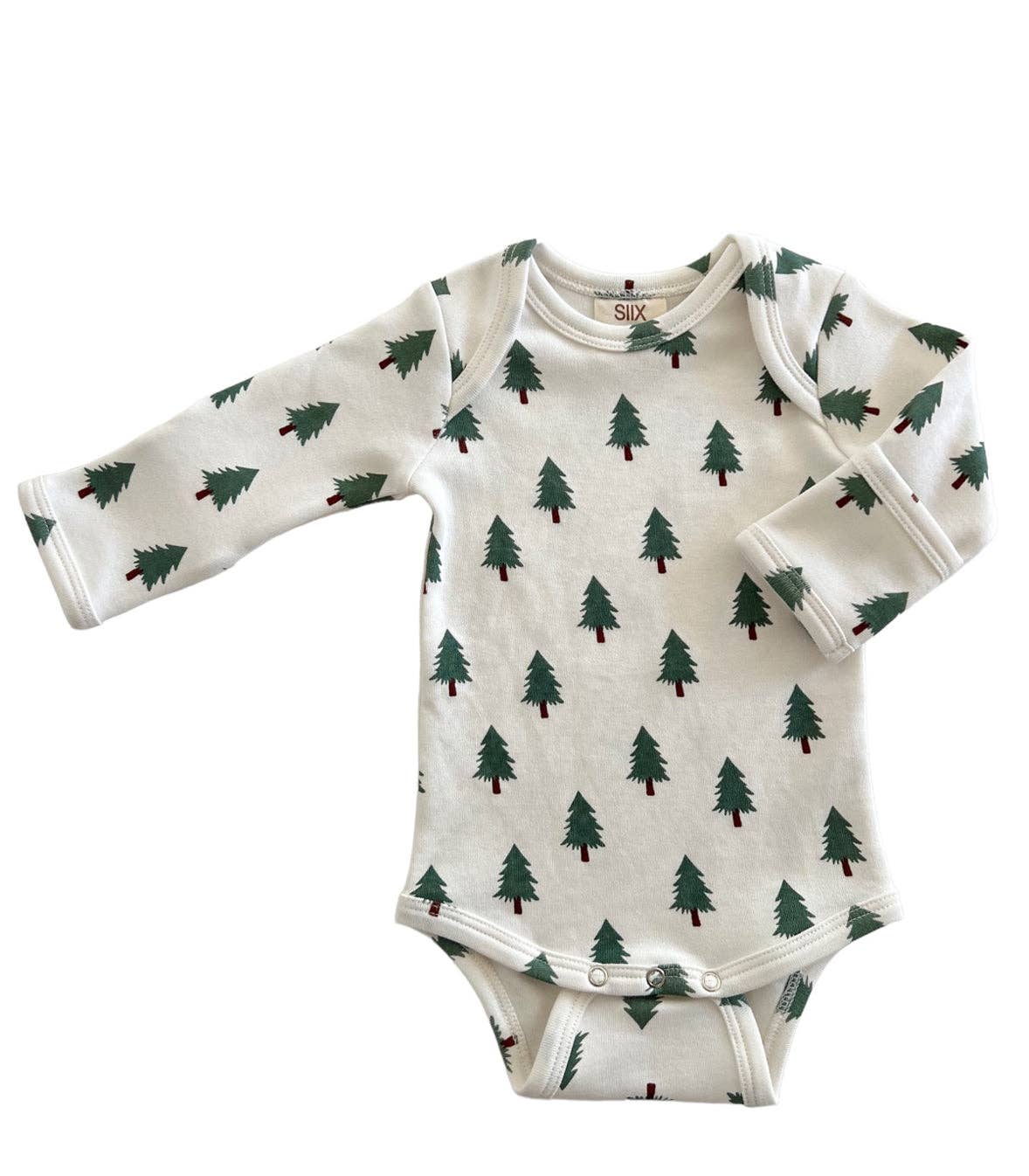 Organic Long Sleeve Trees Bodysuit