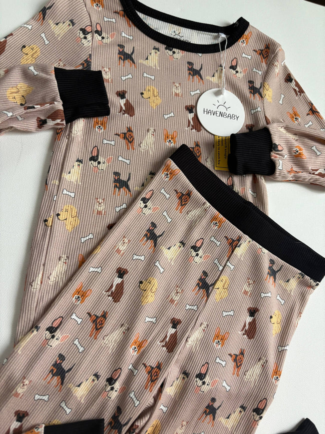 Puppy Town Bamboo Jammies