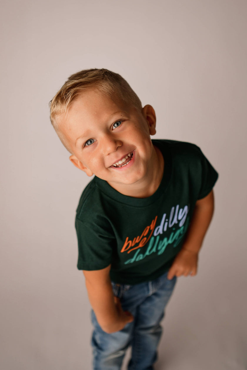 Busy Dilly Dallying Toddler + Youth Tee
