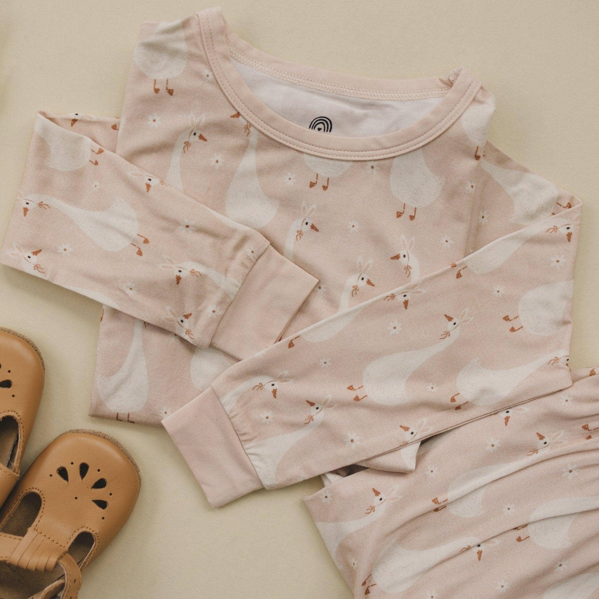 Silly Goose on the Loose Bamboo Jammies