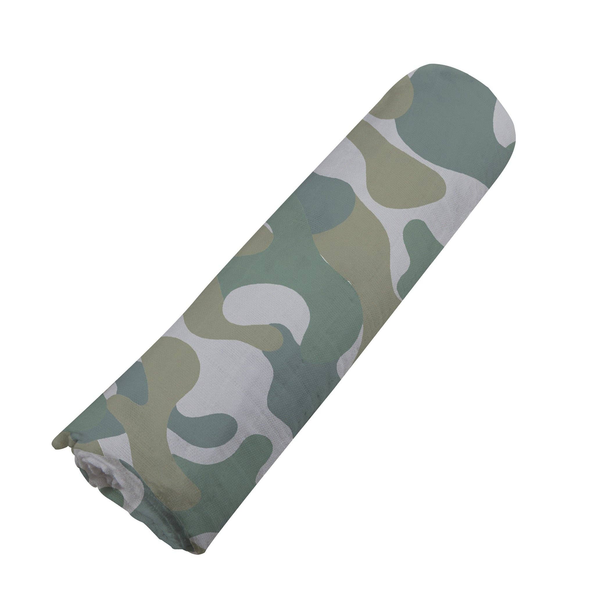 Hunter's Camo Muslin Swaddle