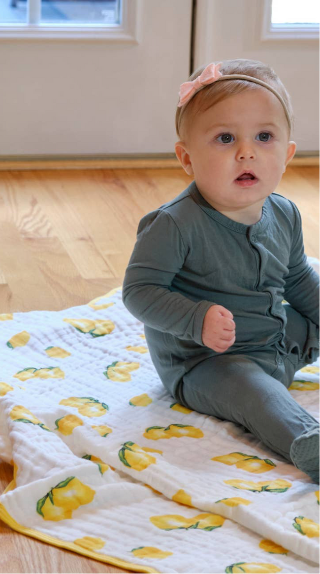 Main Squeeze Baby Todller Muslin Quilt