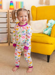 Dino Dreams Bamboo Two Piece Pajamas Set