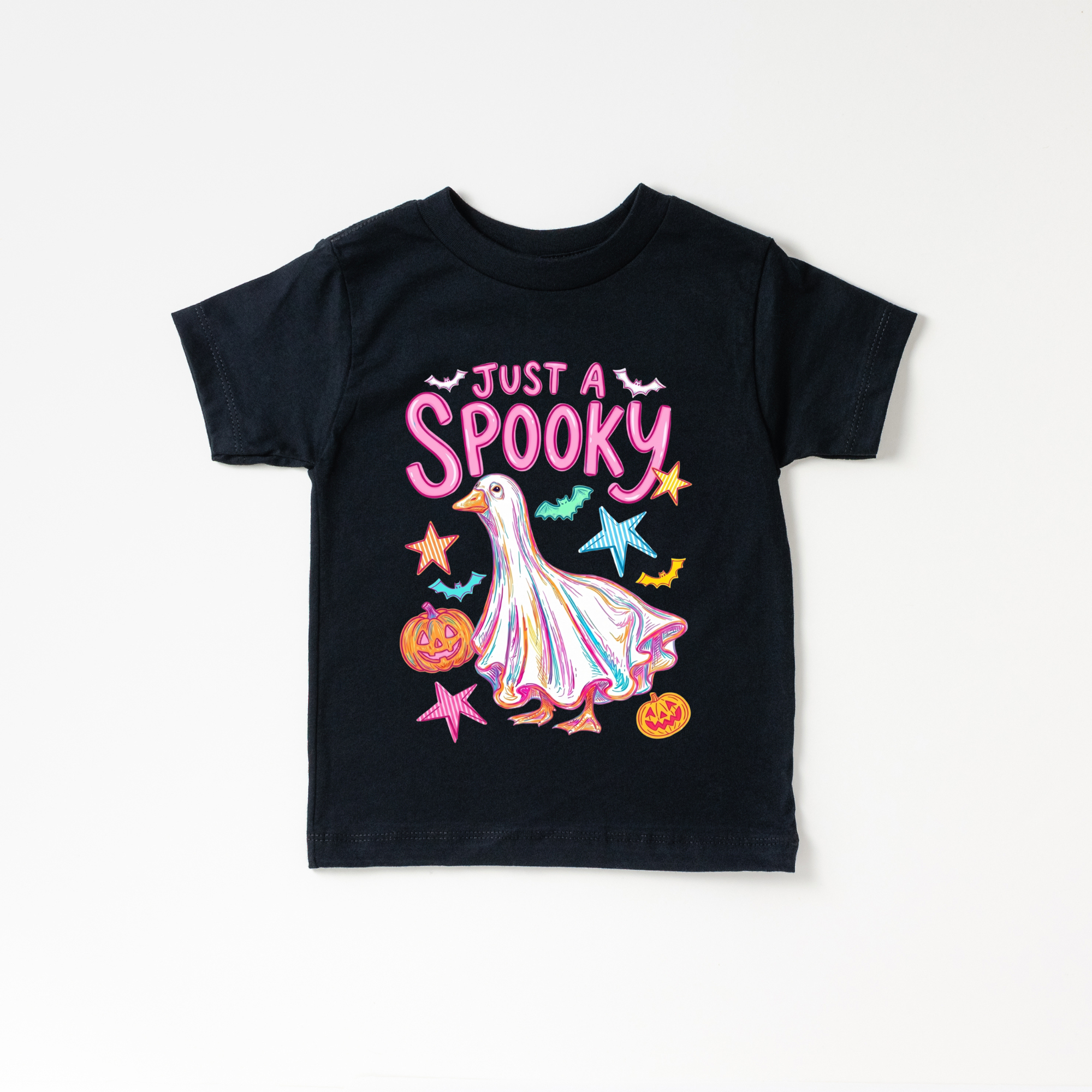 Just a spooky goose ghost tee