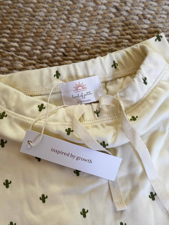 Unisex Drawstring Cactus Pants