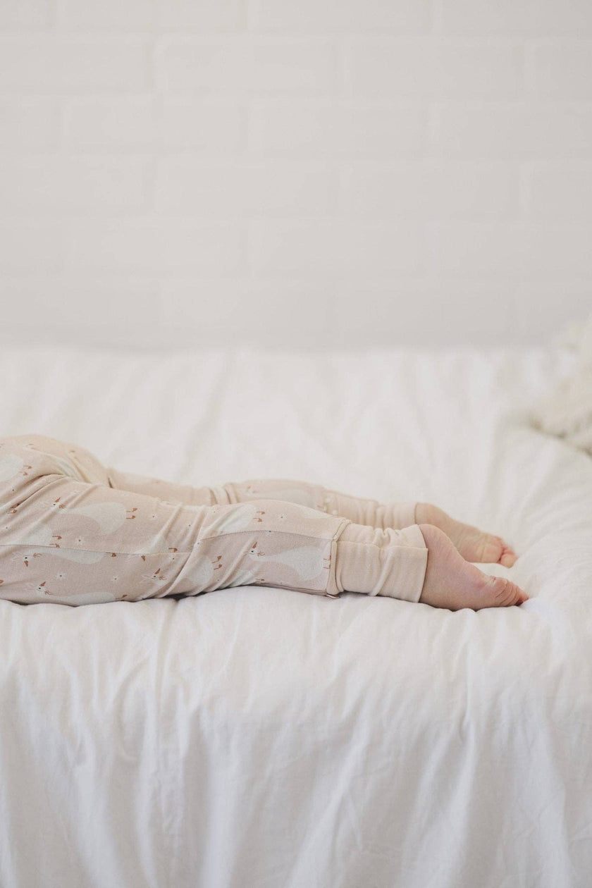 Silly Goose on the Loose Bamboo Zippy Romper