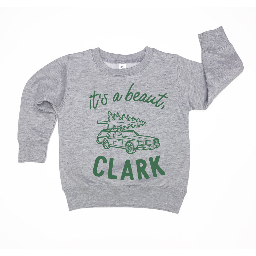 It's a Beaut, Clark Kids Christmas Pullover