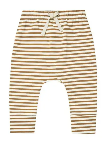 Unisex Drawstring Stripe Pants