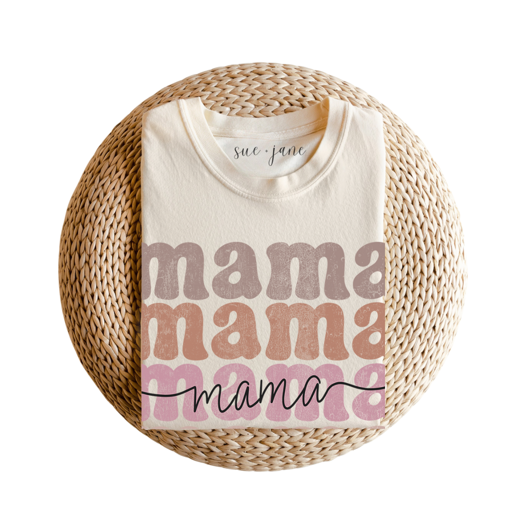 Distressed Mama Organic Cotton Tee