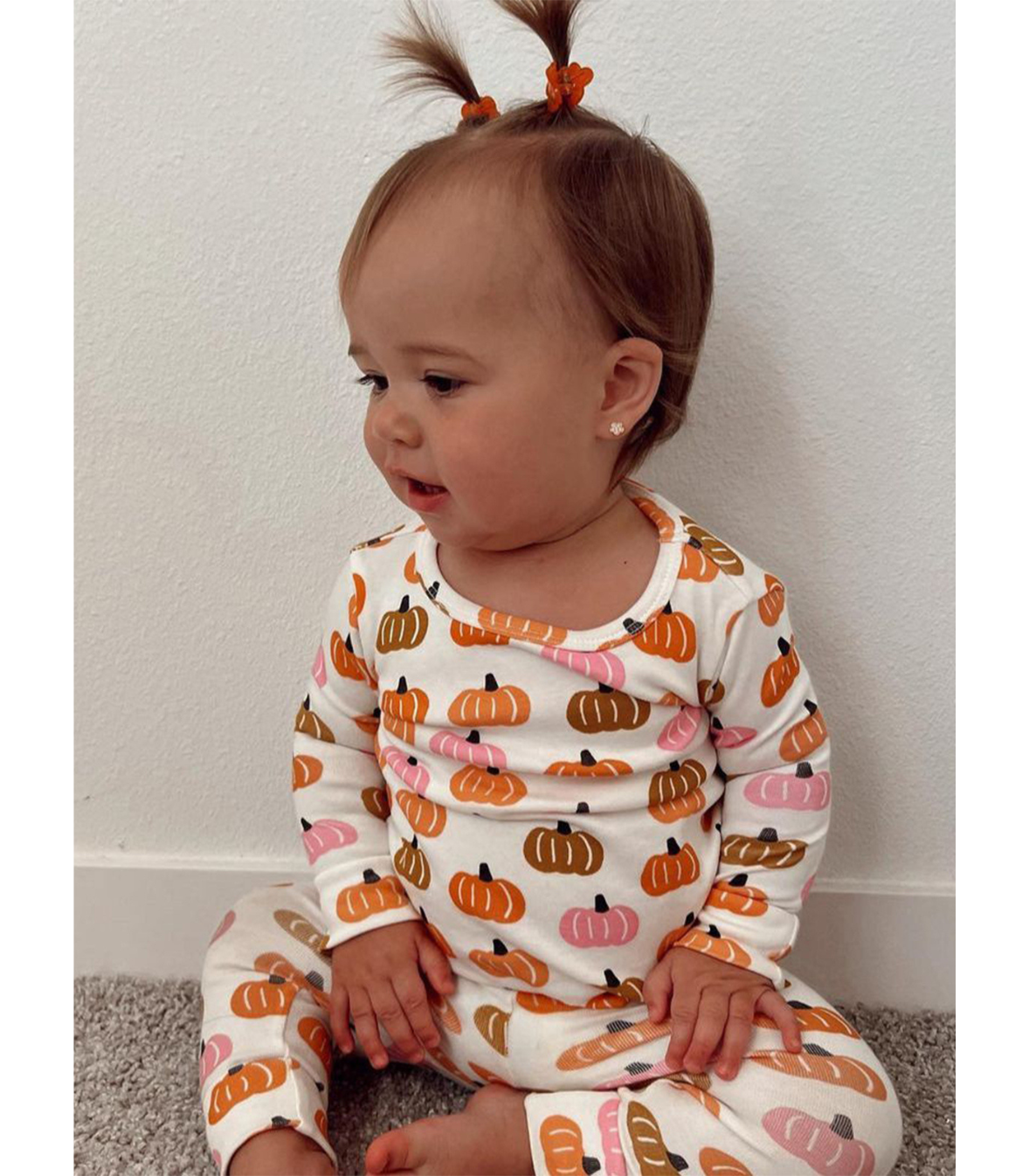 Pink Pumpkin Patch Organic 2-Piece Set