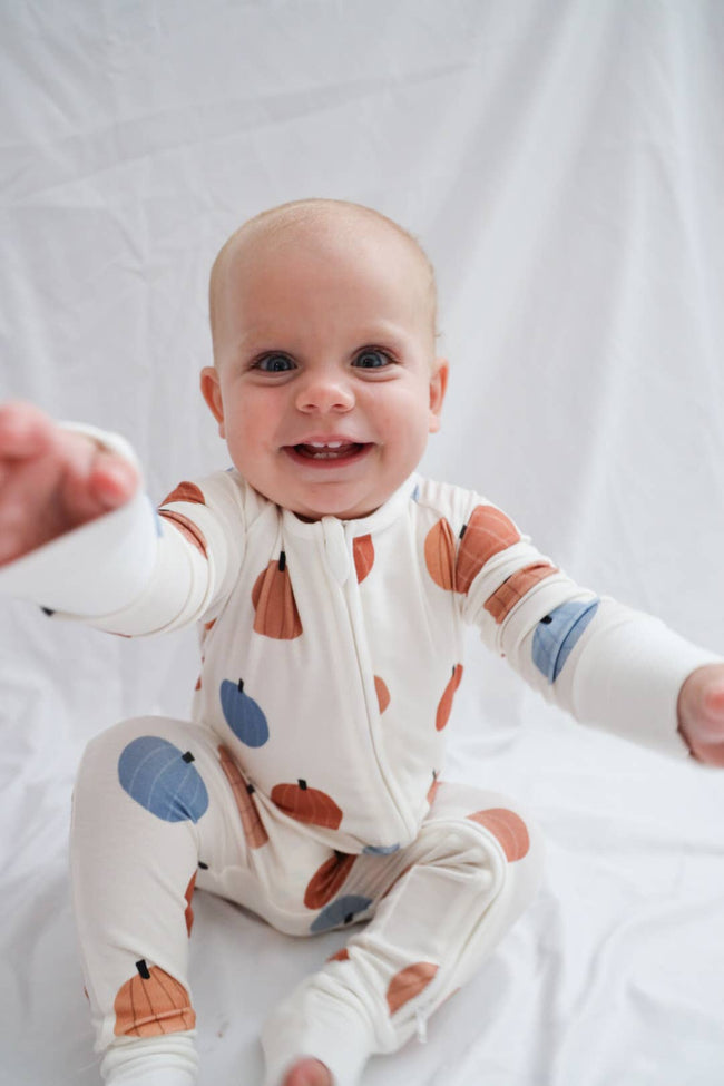 Pumpkin Baby Bamboo Pajamas
